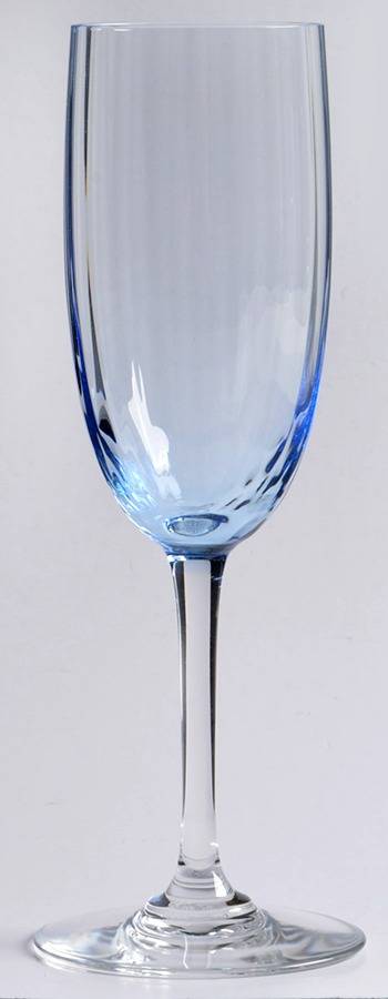 Aquarelle Blue Fluted Champagne by Baccarat-1
