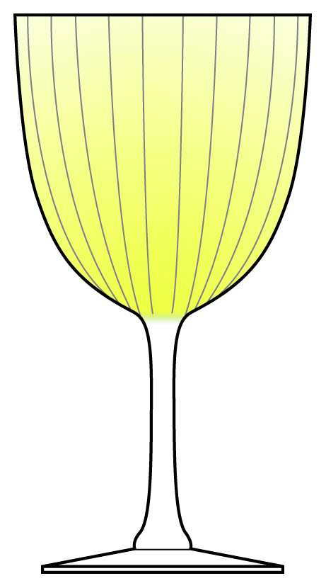 Aquarelle Yellow Water Goblet by Baccarat-1