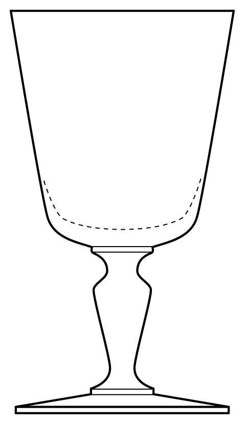 Avignon Water Goblet by Baccarat-1