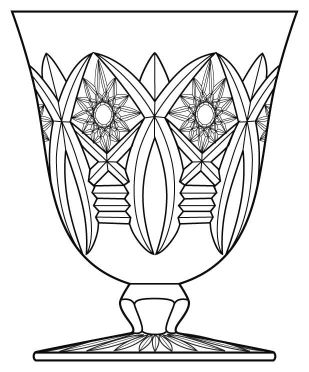 Beaujeu Water Goblet by Baccarat-1