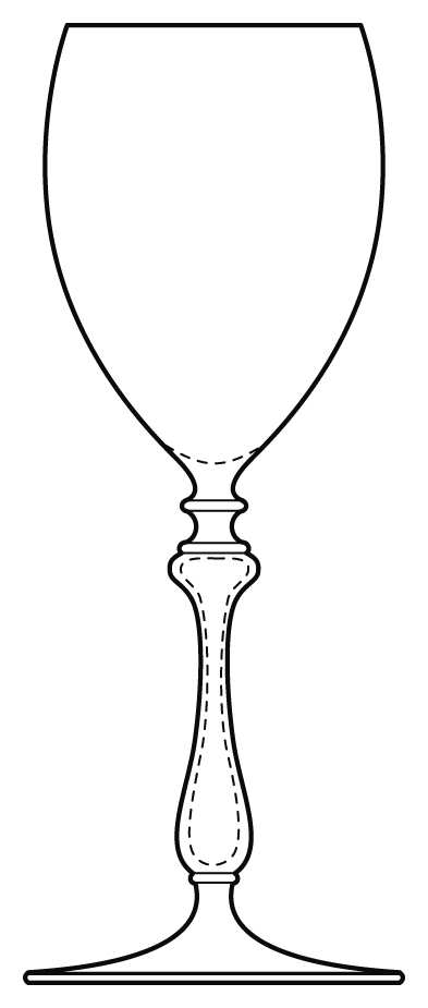 Bedarieux Water Goblet by Baccarat-1