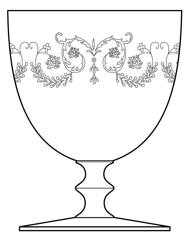 Camilla Water Goblet by Baccarat-1