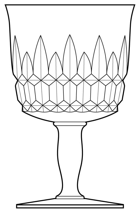 Canterbury Water Goblet by Baccarat-1