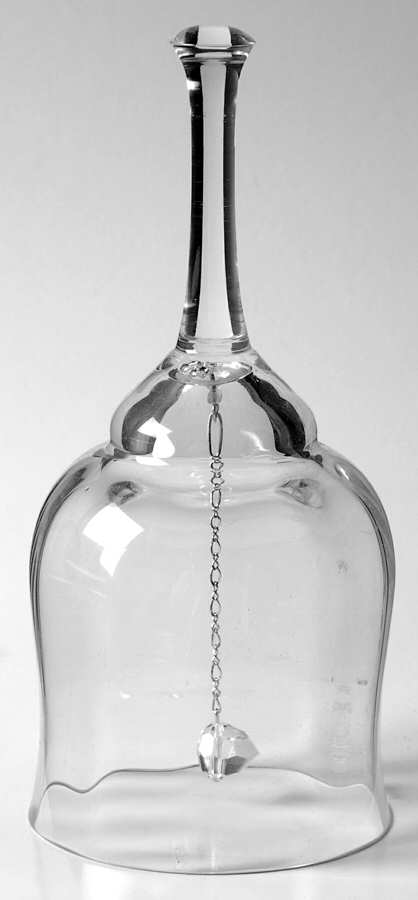 Capri (Optic) Bell Made From Goblet by Baccarat-1
