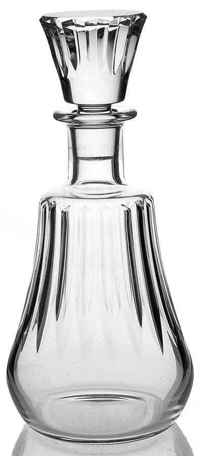 Cote D'Azur (Cut) Decanter & Stopper by Baccarat-1