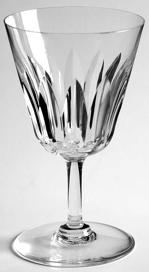 Cote D'Azur (Cut) Water Goblet by Baccarat-1