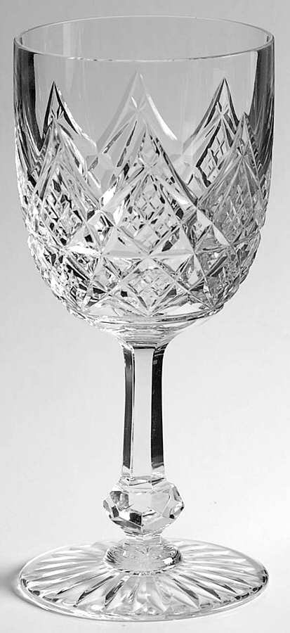 Colbert (Cut) Tall Water Goblet by Baccarat-1