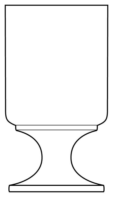 Diabolo Water Goblet by Baccarat-1