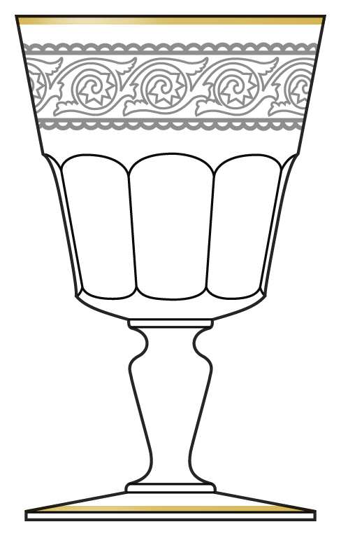 Eldorado Water Goblet by Baccarat-1