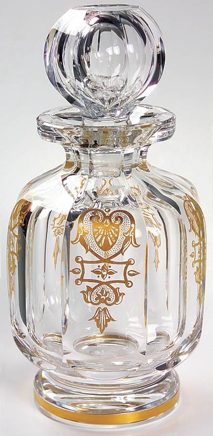 Harcourt Empire Round Perfume Bottle & Stopper by Baccarat-1