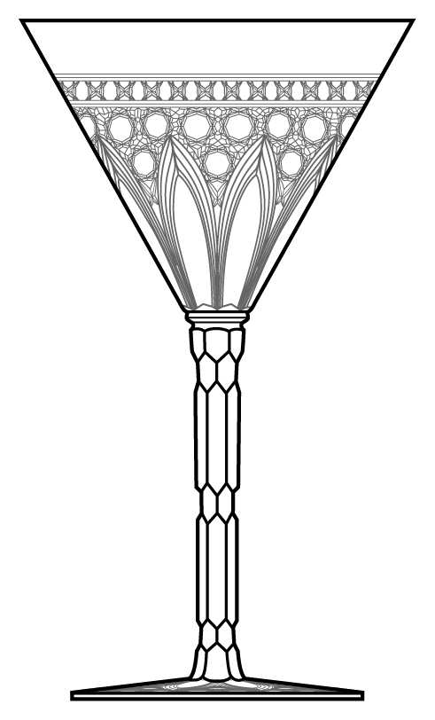 Etampes Water Goblet by Baccarat-1