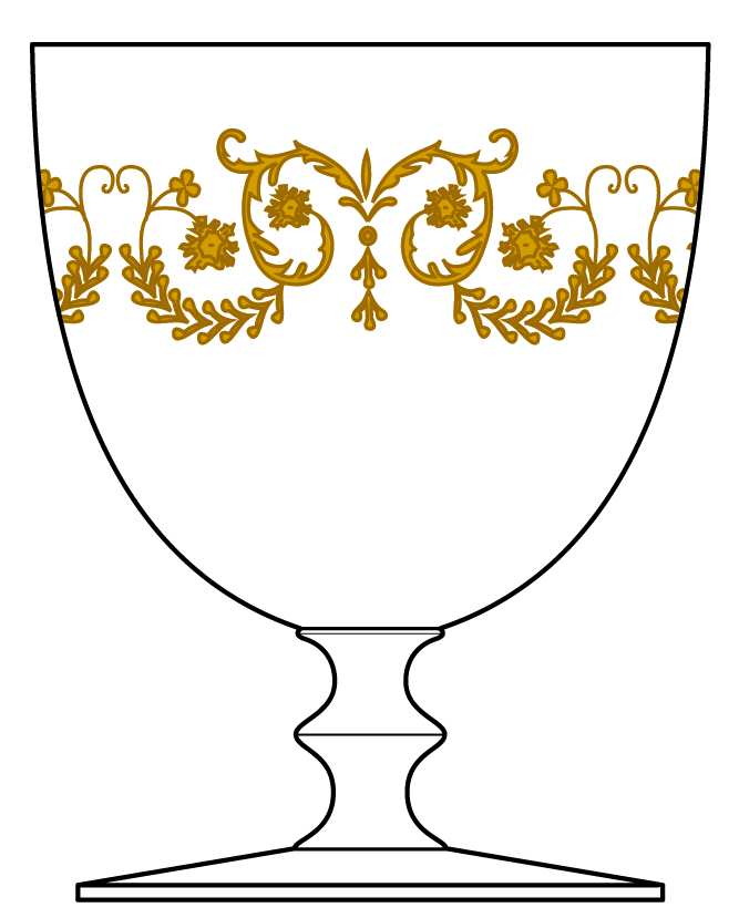 Flora Water Goblet by Baccarat-1