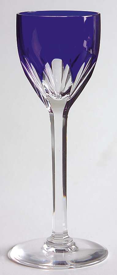 Genova (Cut) Blue Cordial by Baccarat-1