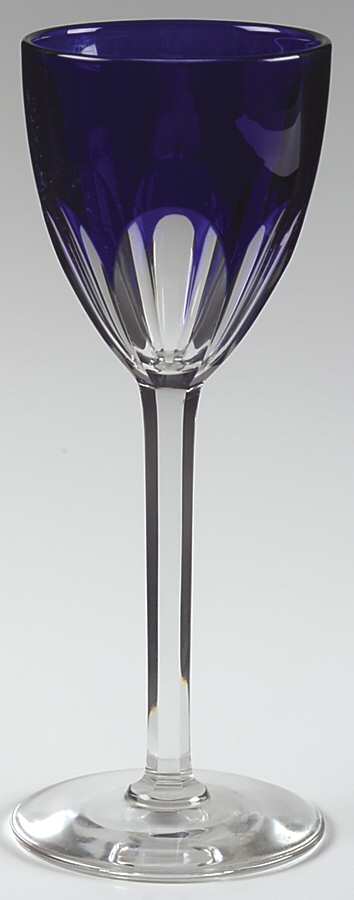 Genova (Cut) Blue Rhine Wine by Baccarat-1