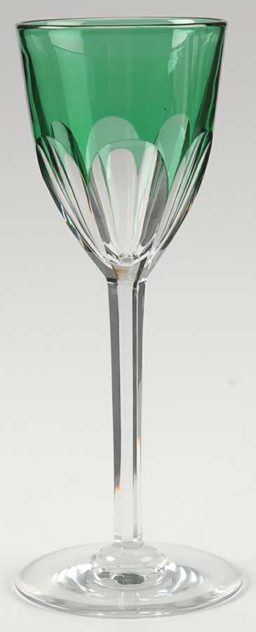 Genova (Cut) Emerald Green Rhine Wine by Baccarat-1