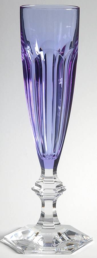 Harcourt-Versailles (Cut) Amethyst Tall Fluted Champagne by Baccarat-1