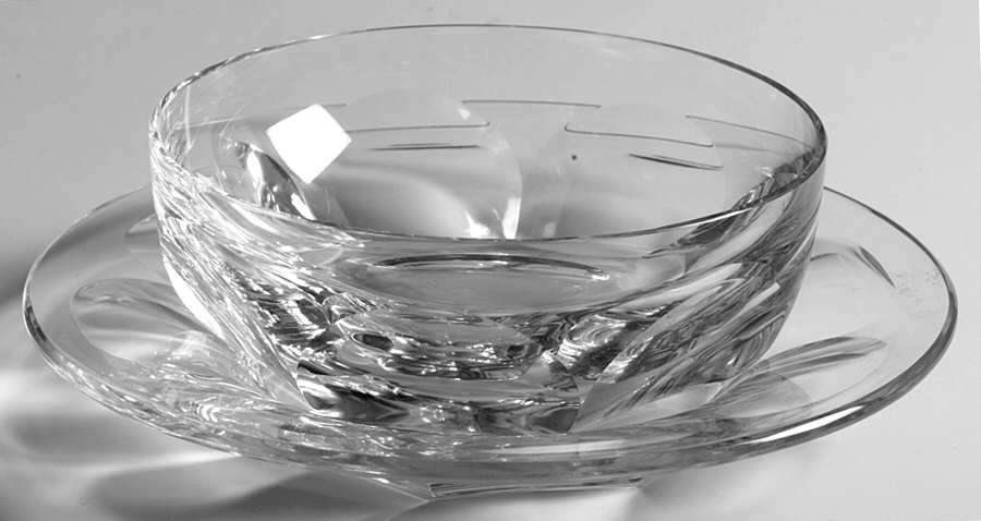 Harcourt-Versailles (Cut) Finger Bowl & Underplate by Baccarat-1
