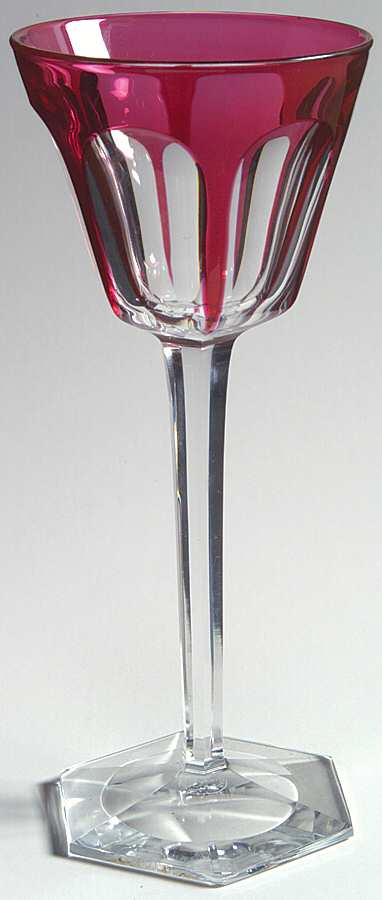 Harcourt-Versailles (Cut) Rose Rhine Wine by Baccarat-1