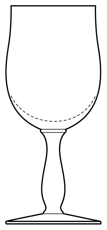 Longchamps Water Goblet by Baccarat-1