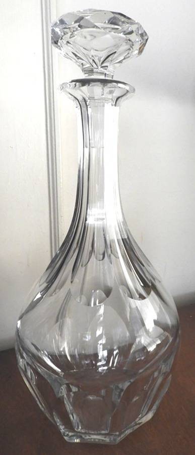 Malmaison (Cut) Wine Decanter & Stopper by Baccarat-1