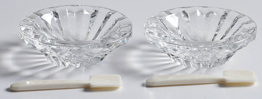 Massena (No Trim) (Set of 2) Individual with Spoon Salt Dip by Baccarat-1