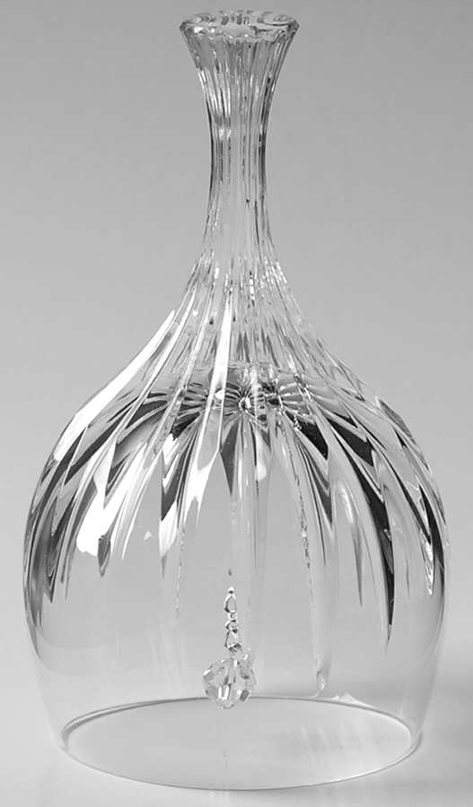 Massena (No Trim) Bell Made From Claret Glass by Baccarat-1