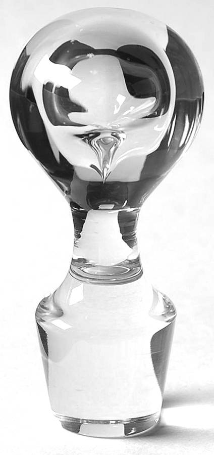 Capri (Optic) Stopper for Decanter by Baccarat-1