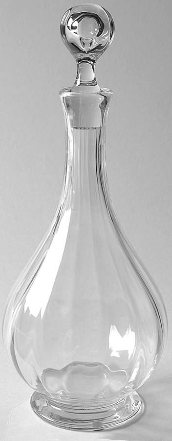 Capri (Optic) Decanter & Stopper by Baccarat-1