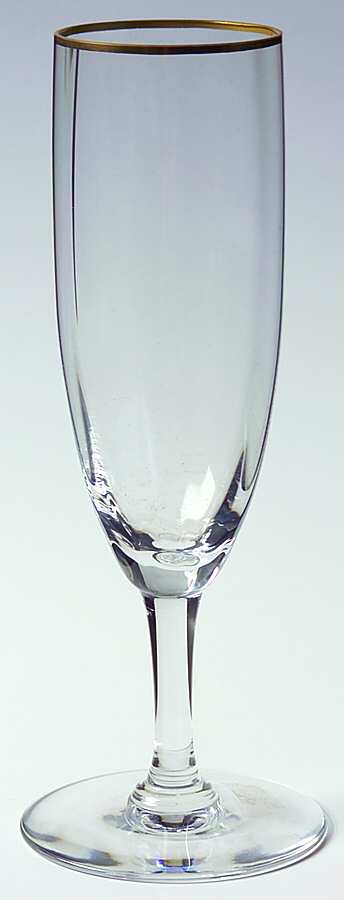 Montaigne Optic Gold Fluted Champagne by Baccarat-1