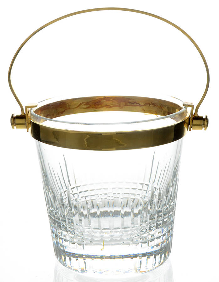 Nancy (Cut) Handled Ice Bucket by Baccarat-1