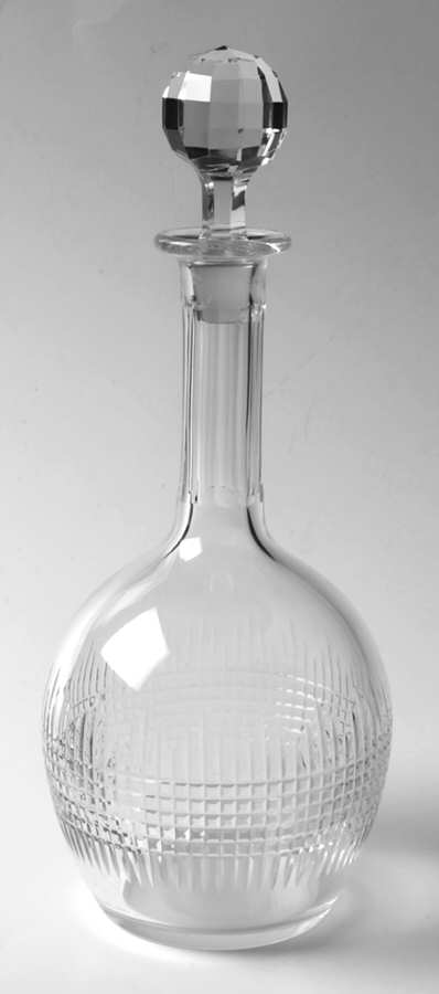 Nancy (Cut) Large Decanter & Stopper by Baccarat-1