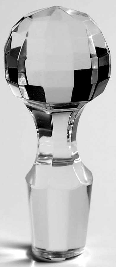 Nancy (Cut) Stopper for Cordial Decanter by Baccarat-1
