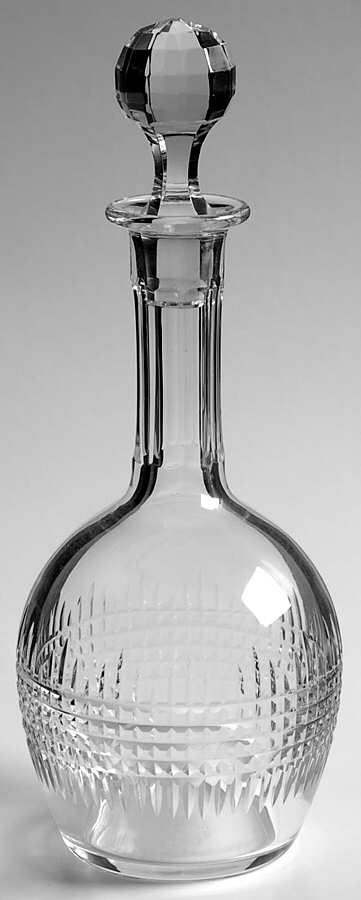 Nancy (Cut) Cordial Decanter & Stopper by Baccarat-1