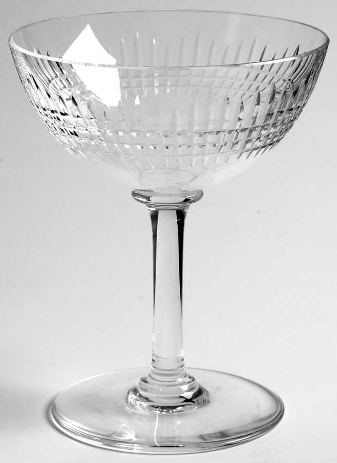 Nancy (Cut) Champagne/Tall Sherbet by Baccarat-1