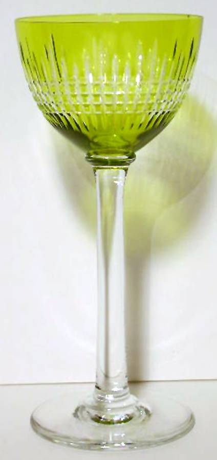 Nancy (Cut) Chartreuse Rhine Wine by Baccarat-1