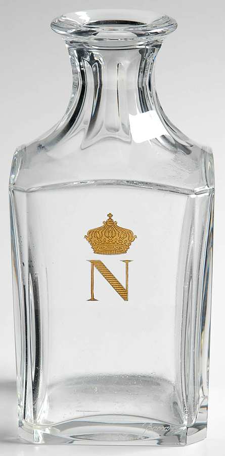 Napoleon (No Leaves) Whiskey Decanter No Stopper by Baccarat-1