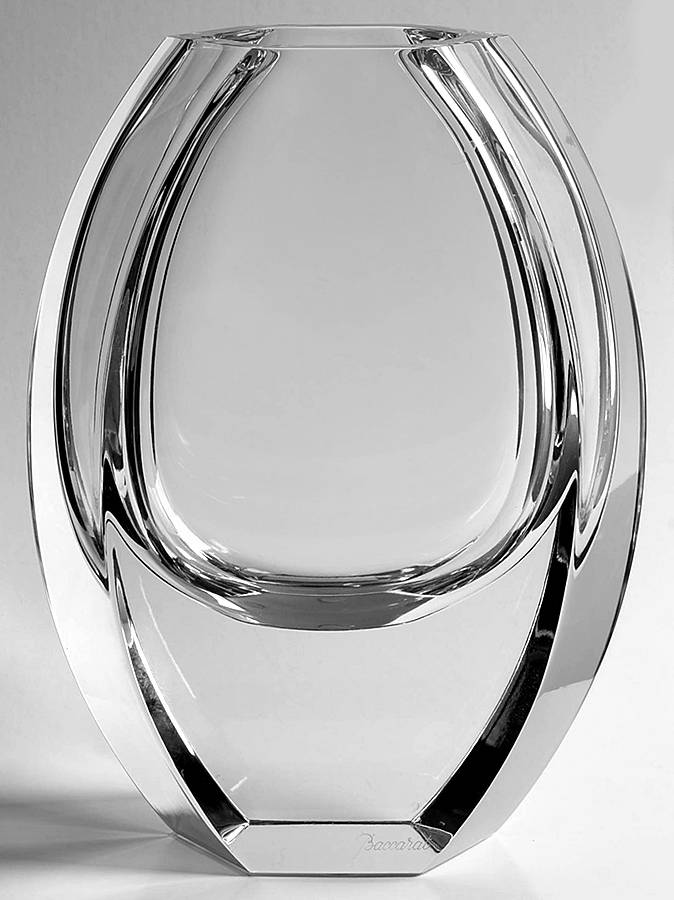 Neptune 8" Flower Vase by Baccarat-1