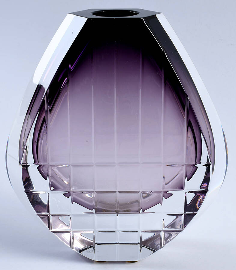 Neptune 7" Flower Vase by Baccarat-1
