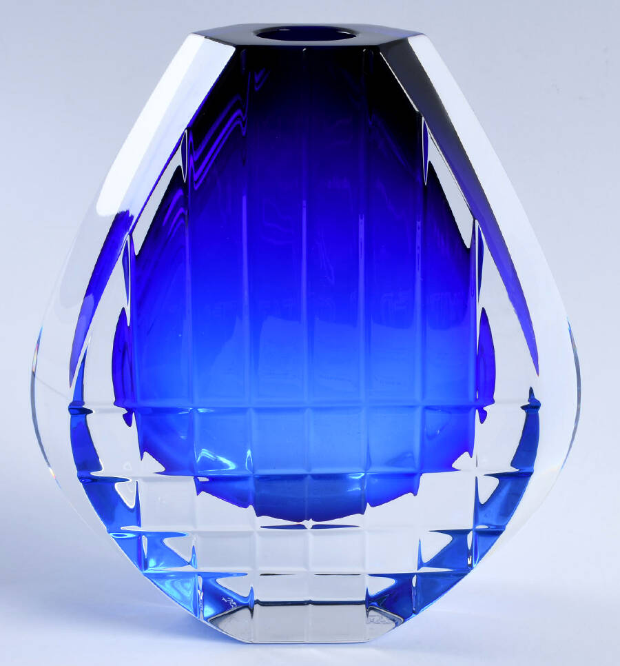 Neptune 7" Flower Vase by Baccarat-1