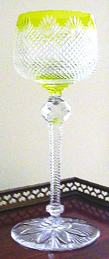 Nonancourt Yellow Rhine Wine by Baccarat-1