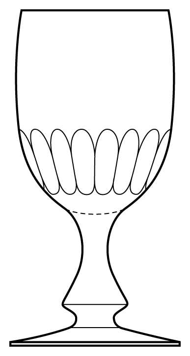 Odeon Water Goblet by Baccarat-1
