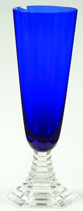 Orsay Cobalt Blue Fluted Champagne by Baccarat-1