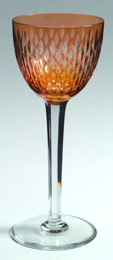 Paris (Cut) Orange Rhine Wine by Baccarat-1