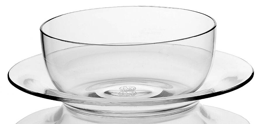 Perfection Finger Bowl & Underplate by Baccarat-1