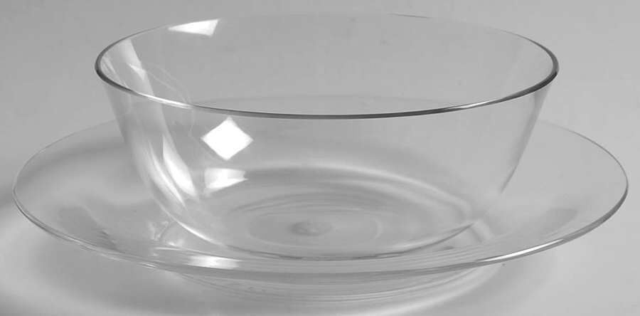 Perfection Finger Bowl & Underplate by Baccarat-1