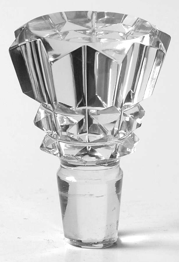 Piccadilly (Cut) Stopper for Cordial Decanter by Baccarat-1
