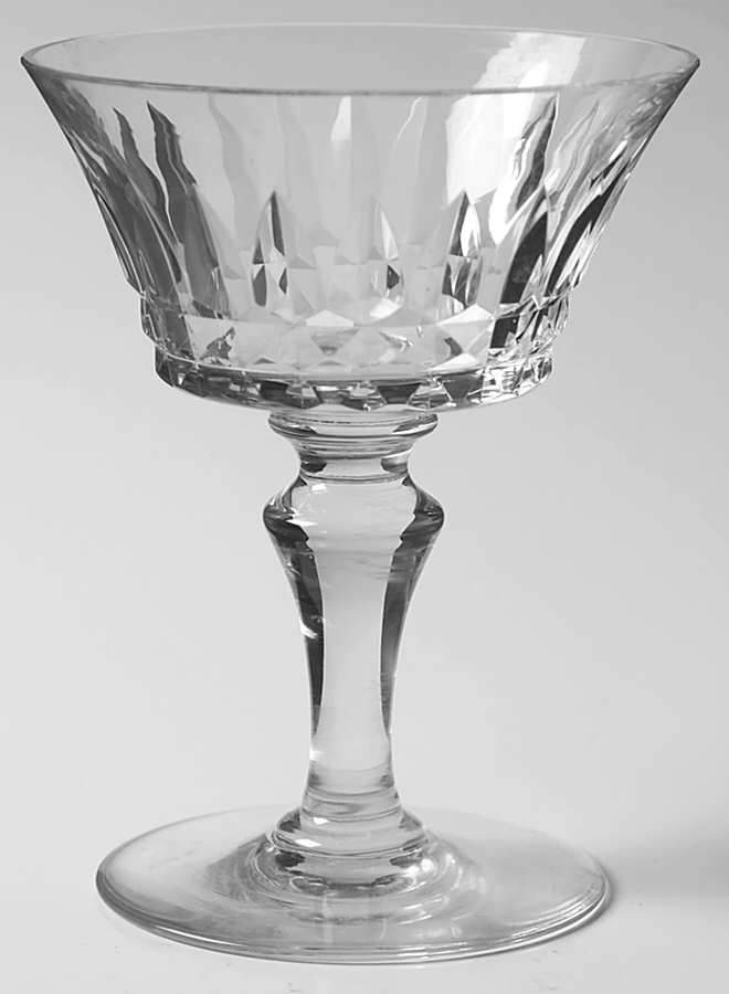 Piccadilly (Cut) Champagne/Tall Sherbet by Baccarat-1