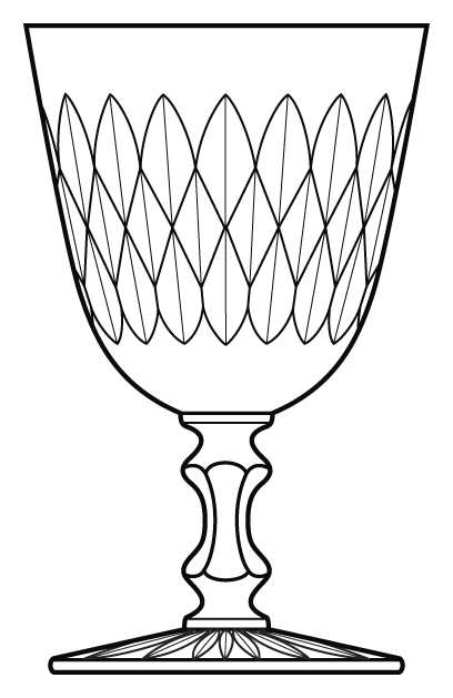Poitou Water Goblet by Baccarat-1