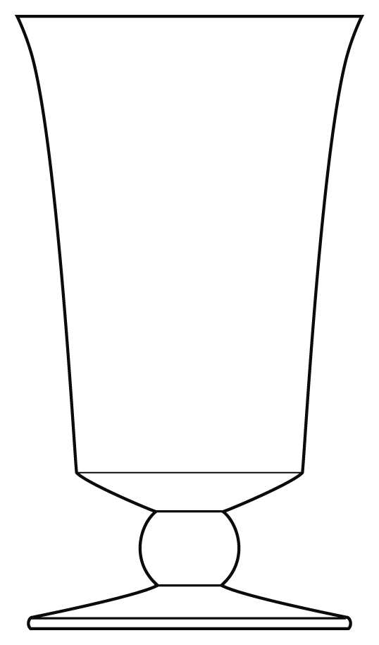 Sarlat Water Goblet by Baccarat-1