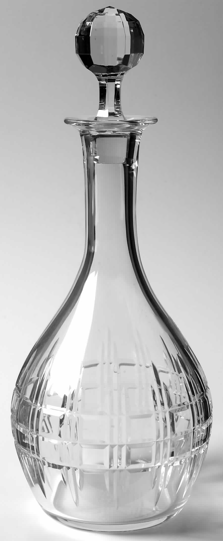 Turin (Cut) Decanter & Stopper by Baccarat-1